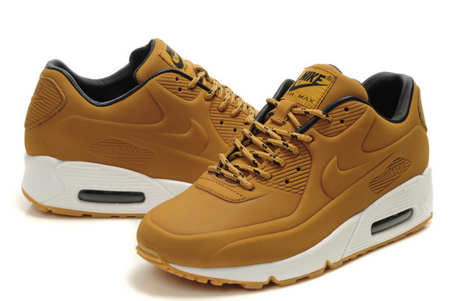 Mens Nike Air Max 90 VT Yellow White Shoes - Click Image to Close